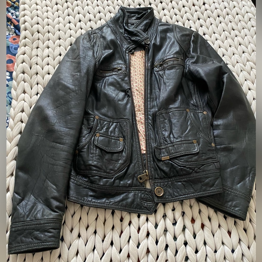 Women’s Leather Jacket Size XL